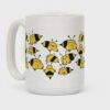 Boobees Bee Pattern Coffee Mug (1)