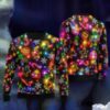 Bright Neon Light Ugly Christmas Sweater