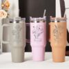 Custom Birthflower Tumbler (3)