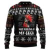 Funny Rooster Christmas Ugly Sweater