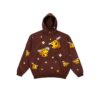 Handmade Brown Pixel Bee 3D Hoodie