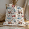 Lightning McQueen Baby Blanket (1)
