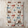 Lightning McQueen Baby Blanket (2)