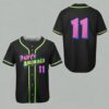 Personalized Name And Number Party Baseball Jersey Giveaway