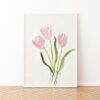 Pink Tulip Poster (2)