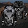 Skull Graphic Zip Hoodie (1)