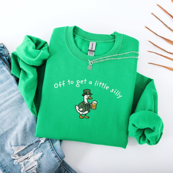 St Patricks Day Goose Sweatshirt (3)