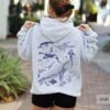 Underwater Sea Animal Vintage Hoodie (3)