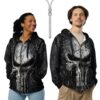Unisex Punisher Zip Hoodie (1)